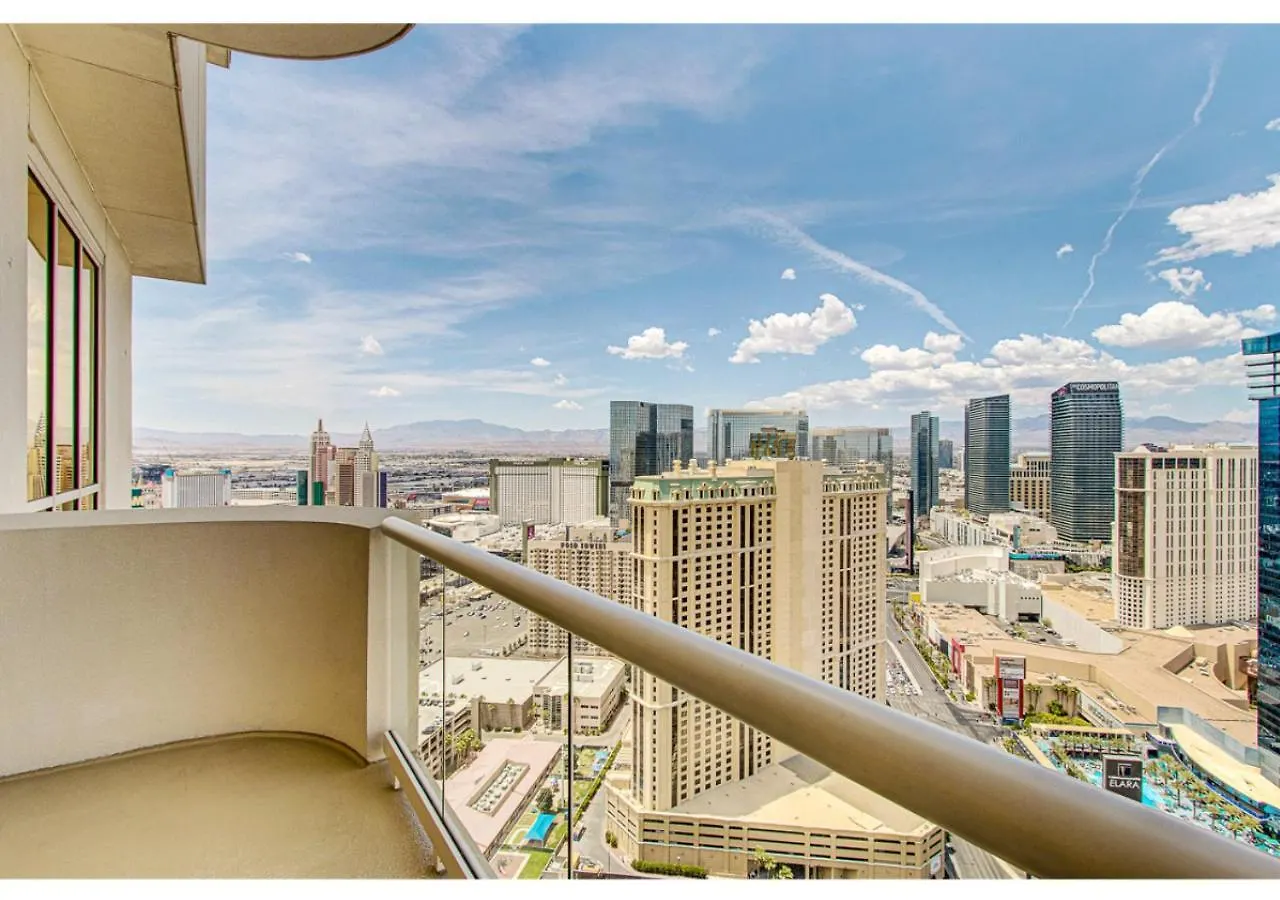 Mgm Signature Top Floor 1 Bedroom 2 Ba Penthouse With Balcony, Strip And Sphere Views Las Vegas Aparthotel